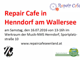 Repair Cafe in Henndorf am Wallersee