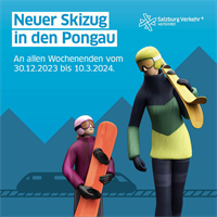 neuer Skizug in den Pongau