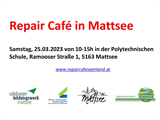 Repair Café in Mattsee